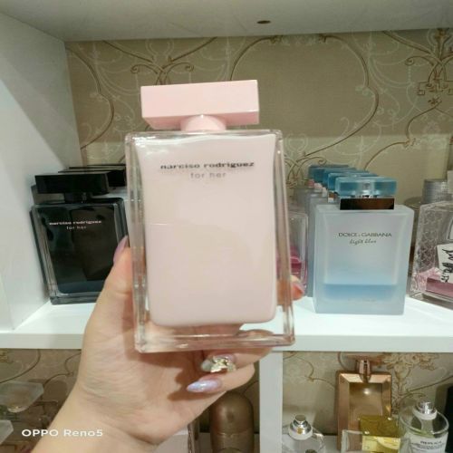 NARCISO RODRIGUEZ FOR HER EDP 100ml (Fullbox) (NAR hồng nhạt)