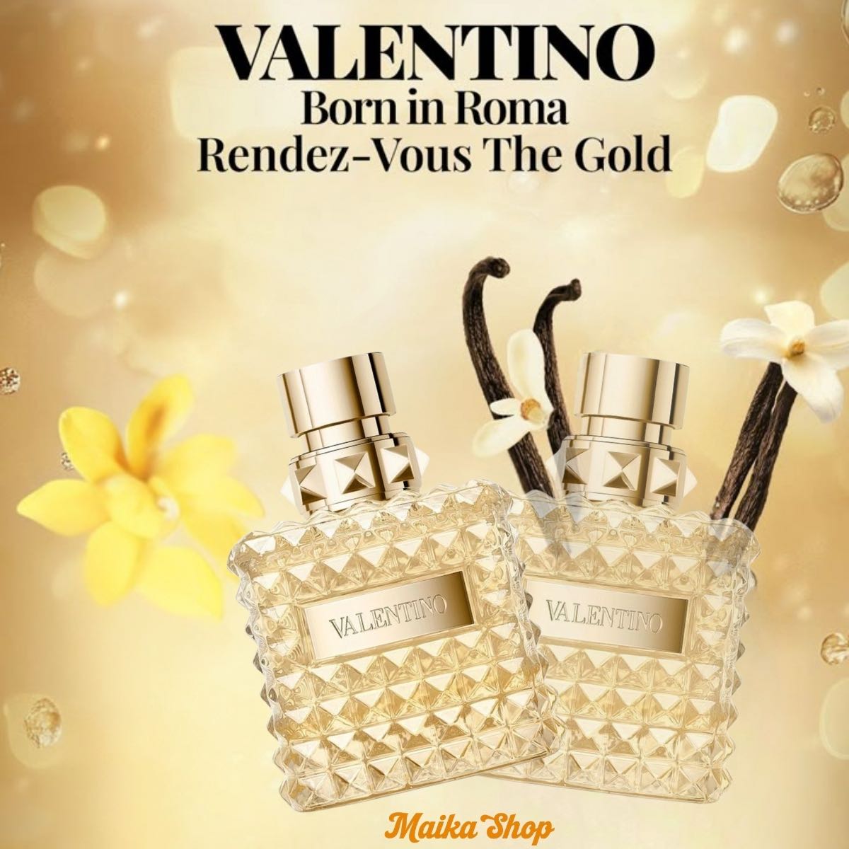 Nước Hoa Nữ Valentino Donna Born in Roma the Gold EDP