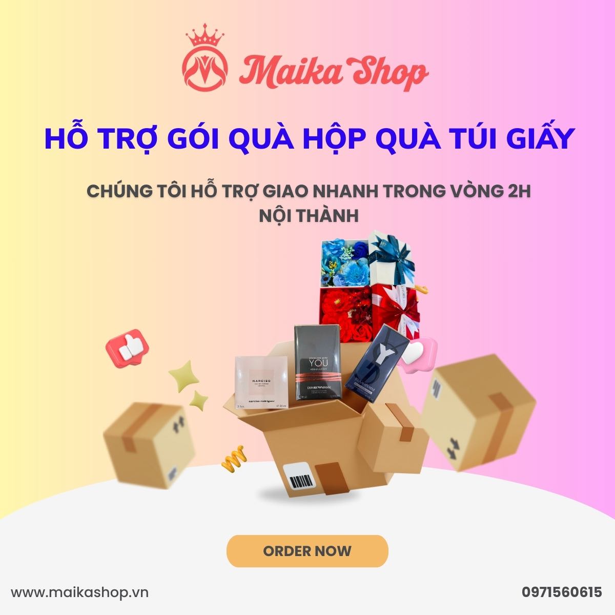 Huong dan Mua Hang Tai Maika shop