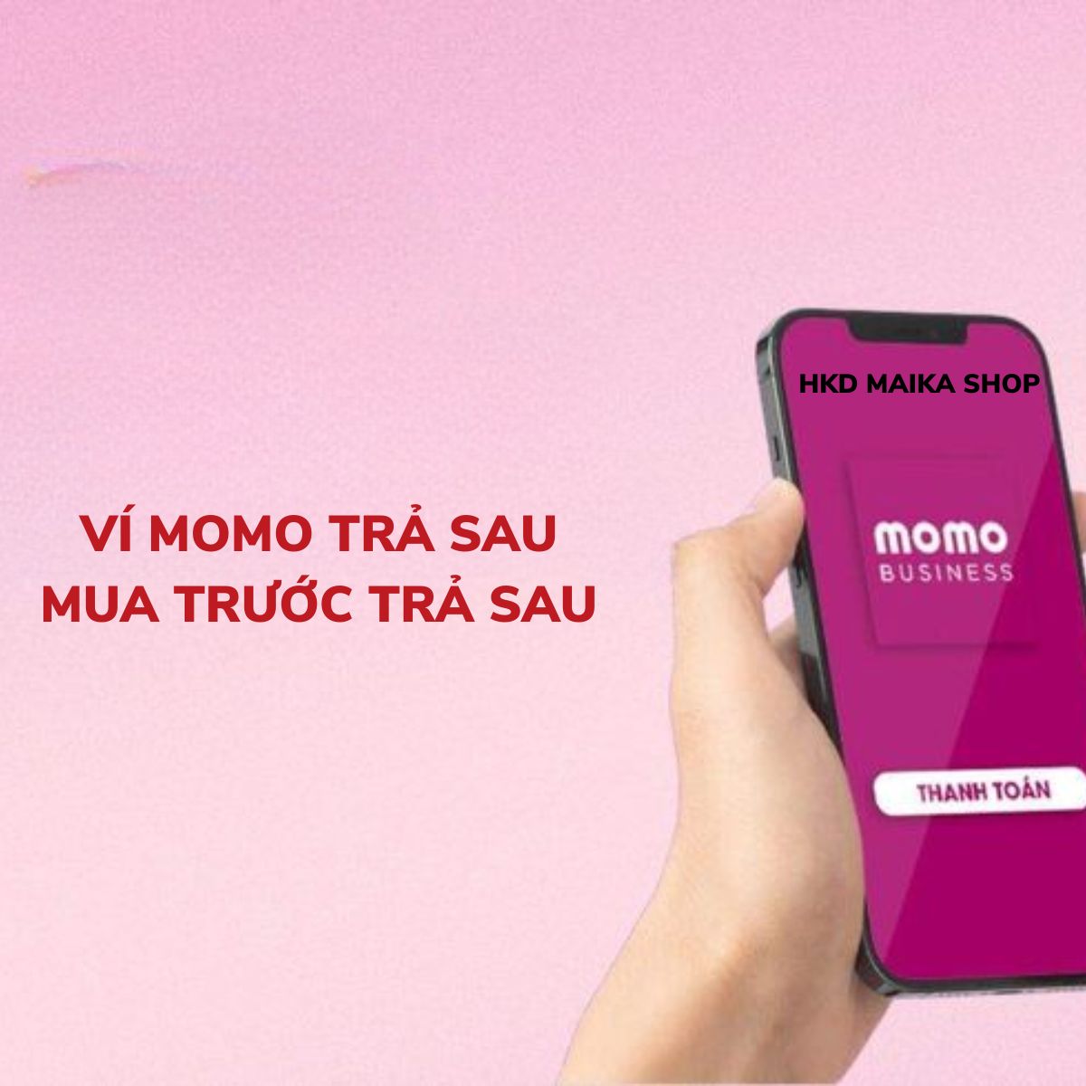 ví momo trả sau