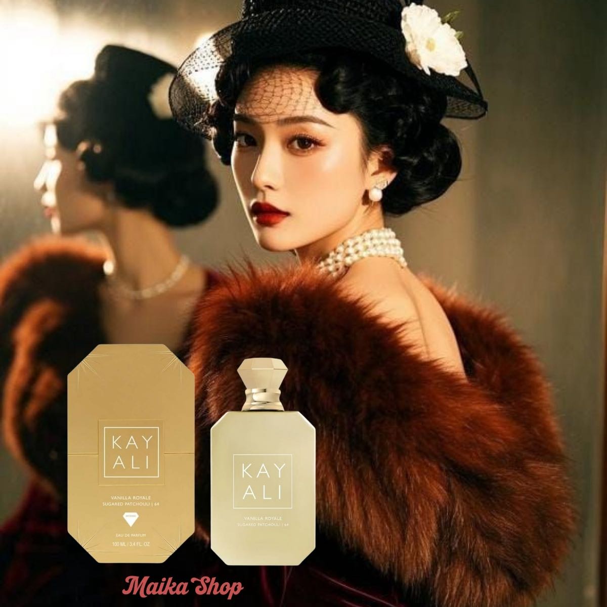 Nước Hoa Unisex Kayali Vanilla Royale Sugared Patchouli 64 EDP Intense